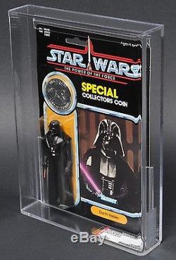 Star Wars Vintage Darth Vader POTF 92 Back AFA 85 (85/85/85) CLEAR MOC