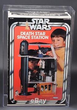 Star Wars Vintage Death Star Station Playset AFA 85 MISB
