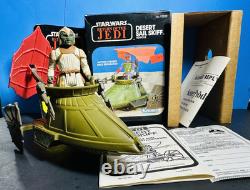 Star Wars Vintage Dessert Sail Skiff 1983 Kenner Action Figure Collection MINT