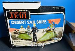 Star Wars Vintage Dessert Sail Skiff 1983 Kenner Action Figure Collection MINT