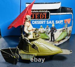 Star Wars Vintage Dessert Sail Skiff 1983 Kenner Action Figure Collection MINT