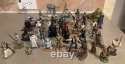 Star Wars Vintage Die-Cast Metal Figurines Lot of 45 Pcs Ultimate Collection