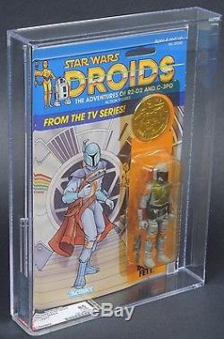 Star Wars Vintage Droids Boba Fett AFA 85Y (80/85/85) MOC