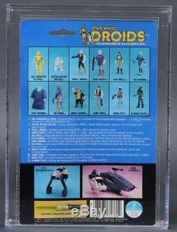 Star Wars Vintage Droids Boba Fett AFA 85Y (80/85/85) MOC