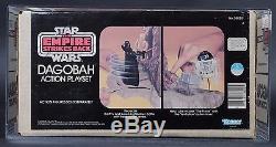 Star Wars Vintage ESB Dagobah Playset Red Logo On Side AFA 85 MISB