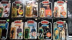 Star Wars Vintage ESB/ROTJ lot of 14 figures withCards