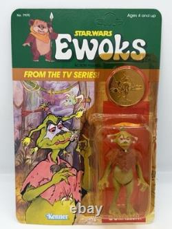 Star Wars Vintage Ewoks Urgah Lady Gorneesh, all original NOC 1985 UNPUNCHED