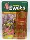 Star Wars Vintage Ewoks Urgah Lady Gorneesh, all original NOC 1985 UNPUNCHED