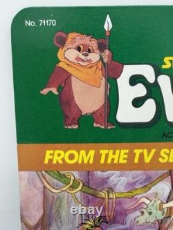 Star Wars Vintage Ewoks Urgah Lady Gorneesh, all original NOC 1985 UNPUNCHED