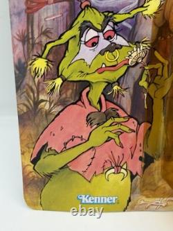 Star Wars Vintage Ewoks Urgah Lady Gorneesh, all original NOC 1985 UNPUNCHED