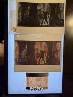 Star Wars Vintage Factors Ralph McQuarrie Art 8x10 & Production Negative Cantina