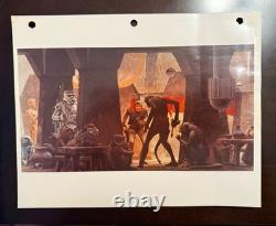 Star Wars Vintage Factors Ralph McQuarrie Art 8x10 & Production Negative Cantina