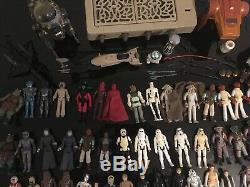 Star Wars Vintage Figure Toys Kenner 1977 1983 Rate Job Lot 66 Figures Etc