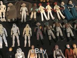 Star Wars Vintage Figure Toys Kenner 1977 1983 Rate Job Lot 66 Figures Etc