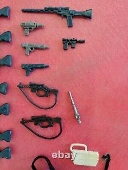 Star Wars Vintage Figures Guns Pieces Lot Of 24. 1978 To 1983 Empire And Return