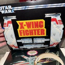 Star Wars Vintage Fun Meal X-wing Fighter Unused Unfolded Burger Chef