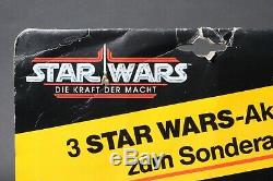 Star Wars Vintage German Parker POTF 3 Pack Dengar/Emperor/Darth Vader MOC