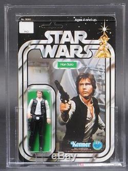 Star Wars Vintage Han Solo 12 Back-A AFA 85 (85/80/85) Unpunched MOC