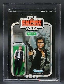 Star Wars Vintage Han Solo Small Head ESB 31 Back-A AFA 80 (80/85/85) MOC