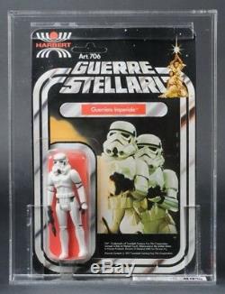 Star Wars Vintage Harbert Stormtrooper 12 Back UKG 80 (80/85/80) Unpunched MOC