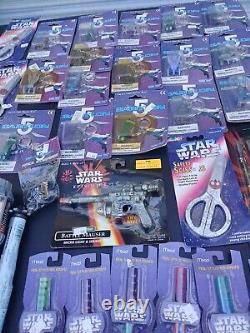 Star Wars Vintage Huge Bundle 44pcs Collectible Star Wars, Star Treck, Babylon NEW