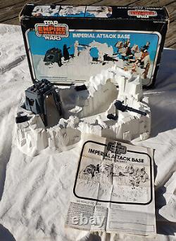 Star Wars Vintage Imperial Attack Base Kenner 1980 Complete with Box & Paperwork