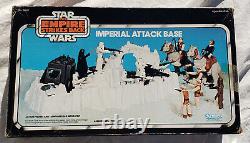 Star Wars Vintage Imperial Attack Base Kenner 1980 Complete with Box & Paperwork