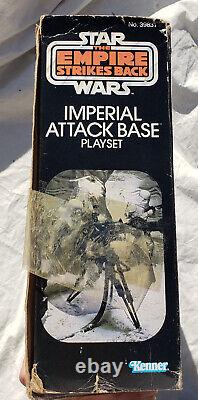 Star Wars Vintage Imperial Attack Base Kenner 1980 Complete with Box & Paperwork