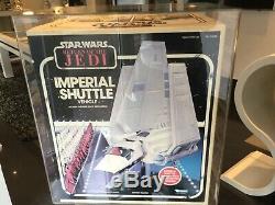 Star Wars Vintage Imperial Shuttle Graded Afa 80 Amazing And Very Rare 1984
