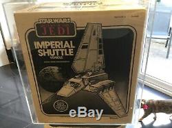 Star Wars Vintage Imperial Shuttle Graded Afa 80 Amazing And Very Rare 1984
