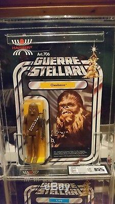 Star Wars Vintage Italien HARBERT Chewbacca Moc UKG (no AFA) 85%