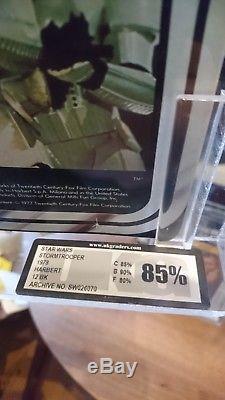 Star Wars Vintage Italien HARBERT Stormtrooper Moc UKG (no AFA) 85%