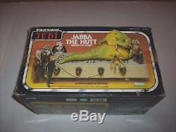Star Wars Vintage Jabba The Hutt Figure Playset Unused New In Box Kenner Jedi