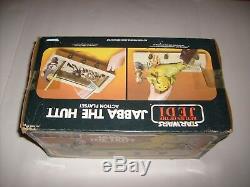 Star Wars Vintage Jabba The Hutt Figure Playset Unused New In Box Kenner Jedi