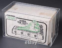 Star Wars Vintage Jabba The Hutt Lineart Box AFA 90 MISB