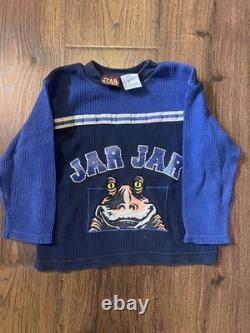 Star Wars Vintage Jar Jar Binks long sleeve kids shirt 4T