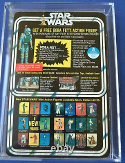 Star Wars Vintage Jawa Afa/cas 85 Moc 20 Back First 12 1978 Boba Fett Offer