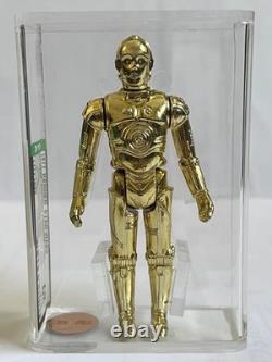 Star Wars Vintage KENNER 1977 Loose C-3PO (LOOKS BEAUTIFUL!) Graded AFA 70