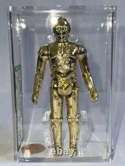 Star Wars Vintage KENNER 1977 Loose C-3PO (LOOKS BEAUTIFUL!) Graded AFA 70