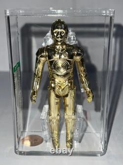 Star Wars Vintage KENNER 1977 Loose C-3PO (LOOKS BEAUTIFUL!) Graded AFA 70