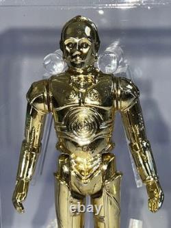 Star Wars Vintage KENNER 1977 Loose C-3PO (LOOKS BEAUTIFUL!) Graded AFA 70