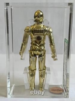 Star Wars Vintage KENNER 1977 Loose C-3PO (LOOKS BEAUTIFUL!) Graded AFA 70