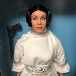 Star Wars Vintage Kenner 12 Inch Obi One And Princess Leia Figures Never Open