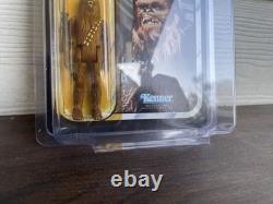Star Wars Vintage Kenner 1983 Chewbacca ROTJ 65 Back Unpunched Card Toy Original