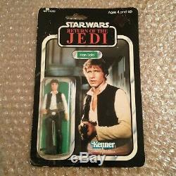 Star Wars Vintage Kenner 1983 Han Solo Return Of The Jedi Mint MOC Alternative