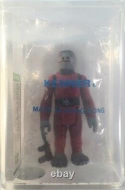 Star Wars Vintage Kenner Baggie Snaggletooth ESB-D 1980 AFA 85 NM+ VERY RARE