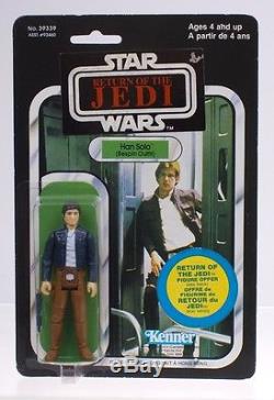 Star Wars Vintage Kenner Canada ESB/ROTJ Transition Han Solo Bespin MOC