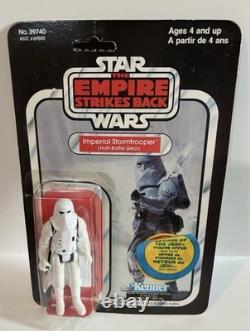 Star Wars Vintage Kenner Canada ROTJ Transition Sticker STORMTROOPER HOTH MOC