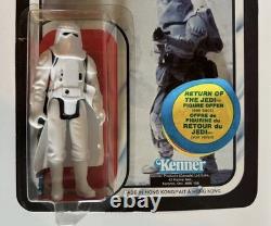 Star Wars Vintage Kenner Canada ROTJ Transition Sticker STORMTROOPER HOTH MOC
