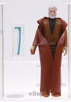 Star Wars Vintage Kenner Double Telescoping Obi-Wan Kenobi Action Figure AFA NG